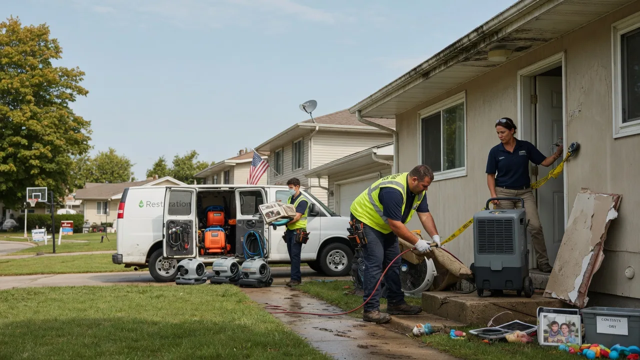 Water Damage Restoration in Toronto, SD near me